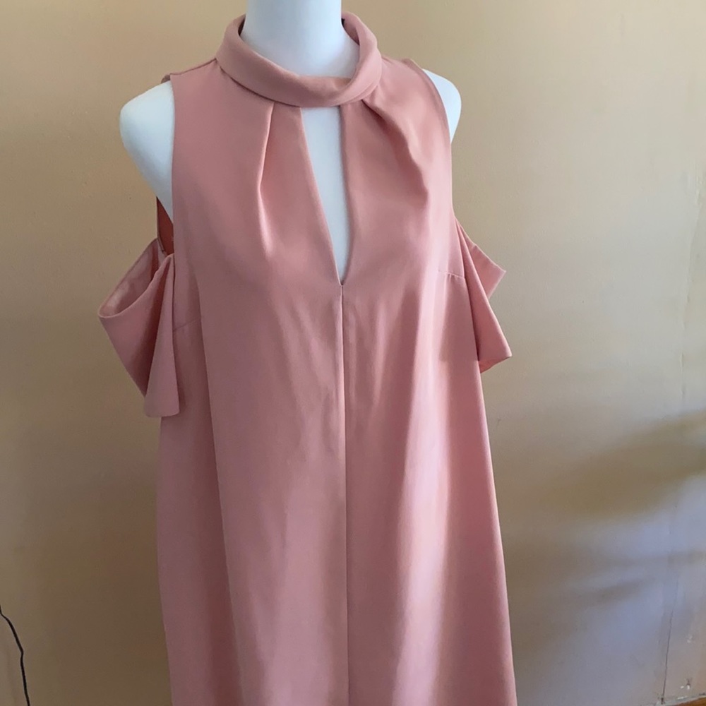 Topshop pink dress